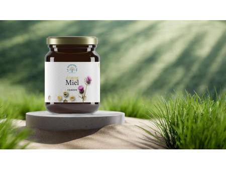 Miel de Chardon naturel Bio 250g