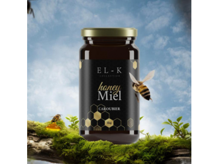Miel de CAROUBIER Naturel du Maroc
